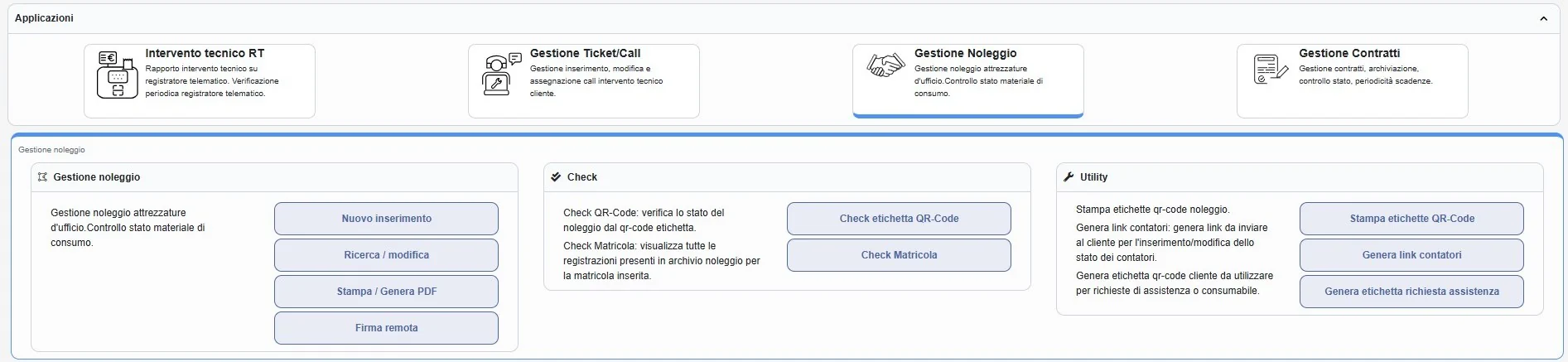 anteprima modulo noleggio